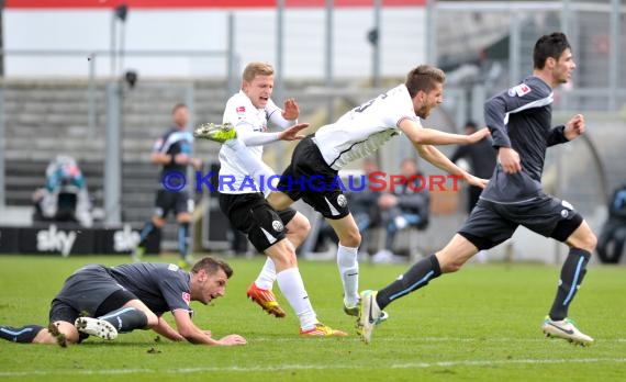 2. Bundesliga SV Sandhausen - TSV 1860 München Hardtwaldstadion Sandhausen 01.03.2014 (© Kraichgausport / Loerz)